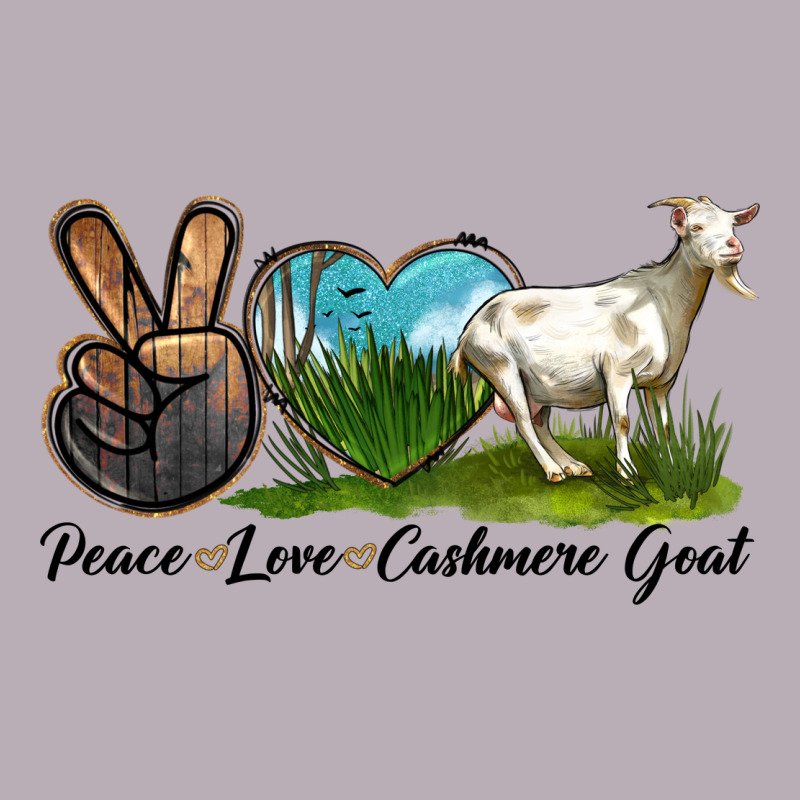 Peace Love Cashmere Goat Vintage Tee by LillyAllenDesigns | Teevron