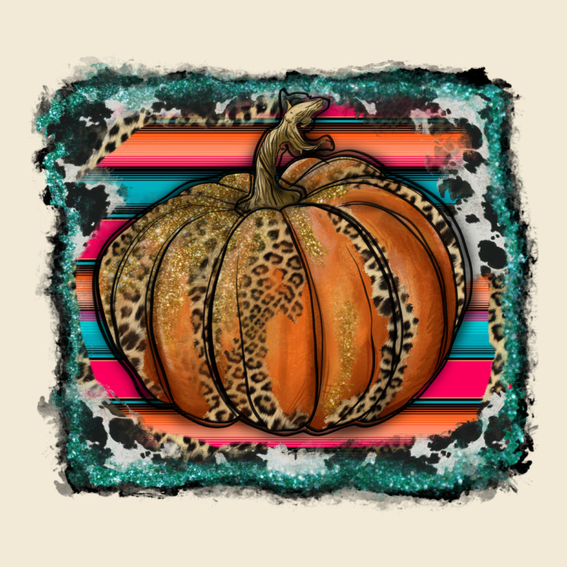 Leopard Pumpkin With Serape Background Premium Hoodie by RanaPortraitStore | Teevron