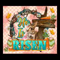 Easter Day He Is Risen 20oz Skinny Premium Tee | Teevron