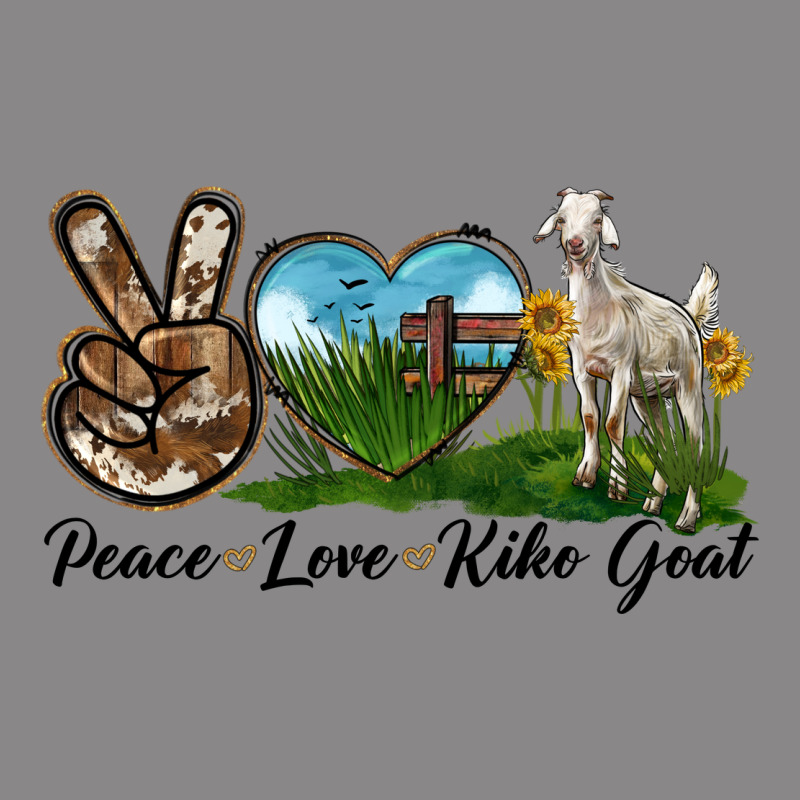Peace Love Kiko Goat Vintage Tee by LillyAllenDesigns | Teevron