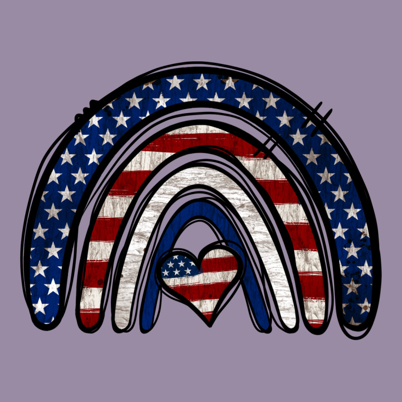 Usa American Flag Rainbow Classic Tee by Jasminsmagicworld | Teevron