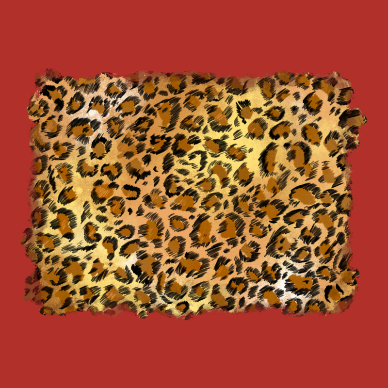 Handdrawn Leopard Pattern Yellow Premium Hoodie by BarkalooDesign | Teevron