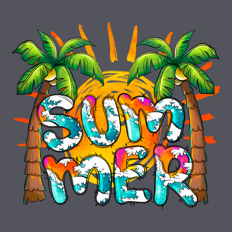 Summer Waves And Sun Vintage Hoodie by BarkalooDesign | Teevron