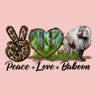 Leopard Peace Love Baboon Urban Heavy Tee | Teevron