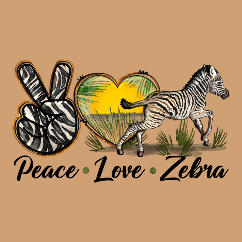 Peace Love Zebra Vintage Tee by LillyAllenDesigns | Teevron