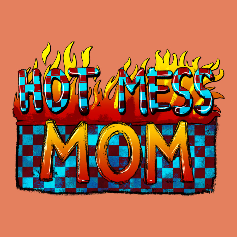 Hot Mess Mom Mother's Day Classic Tee by FaDigitalArtStudio | Teevron