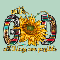 With God All Things Are Possible With Sunflower Bbs Classic Tee | Teevron