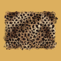 Handdrawn Leopard Pattern Brown Premium Hoodie | Teevron