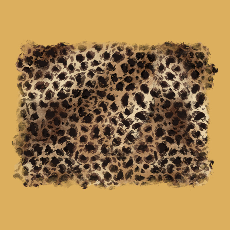 Handdrawn Leopard Pattern Brown Premium Hoodie by BarkalooDesign | Teevron