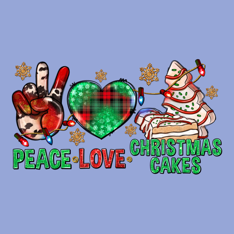 Peace Love Christmas Cakes Bbs Classic Tee by BundleAndBundleShop | Teevron
