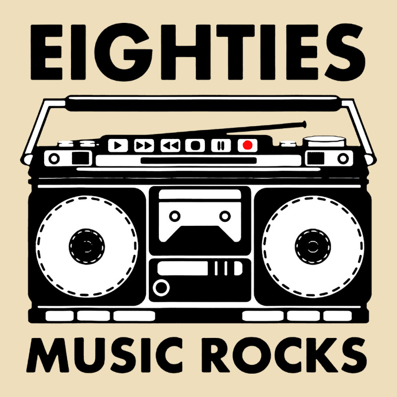 Eighties Music Rocks Premium Hoodie by artisFamous | Teevron