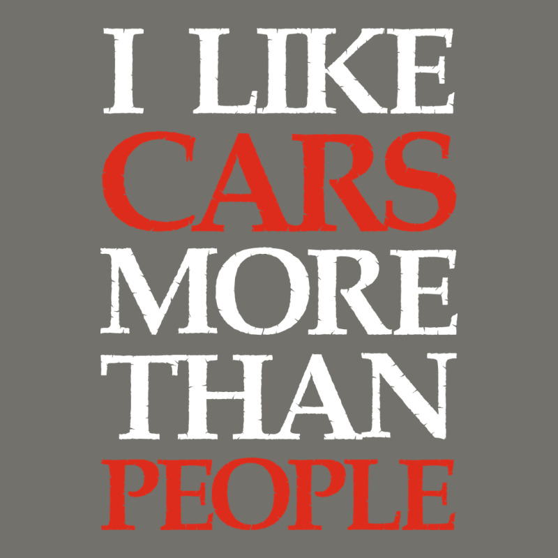 I Like Cars More Than People Premium Hoodie by artisFamous | Teevron