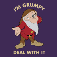 Snow White I'm Grumpy Deal With It Portrait T Shirt Premium Hoodie | Teevron