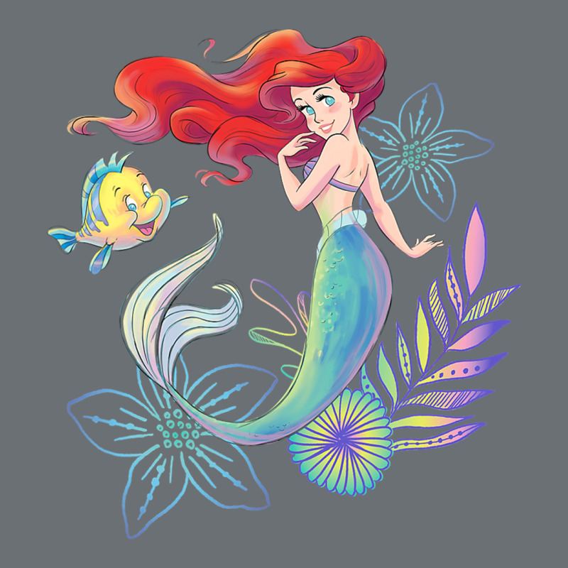 The Little Mermaid Ari  And Flounder Sea T Shirt Premium Hoodie by artisFamous | Teevron