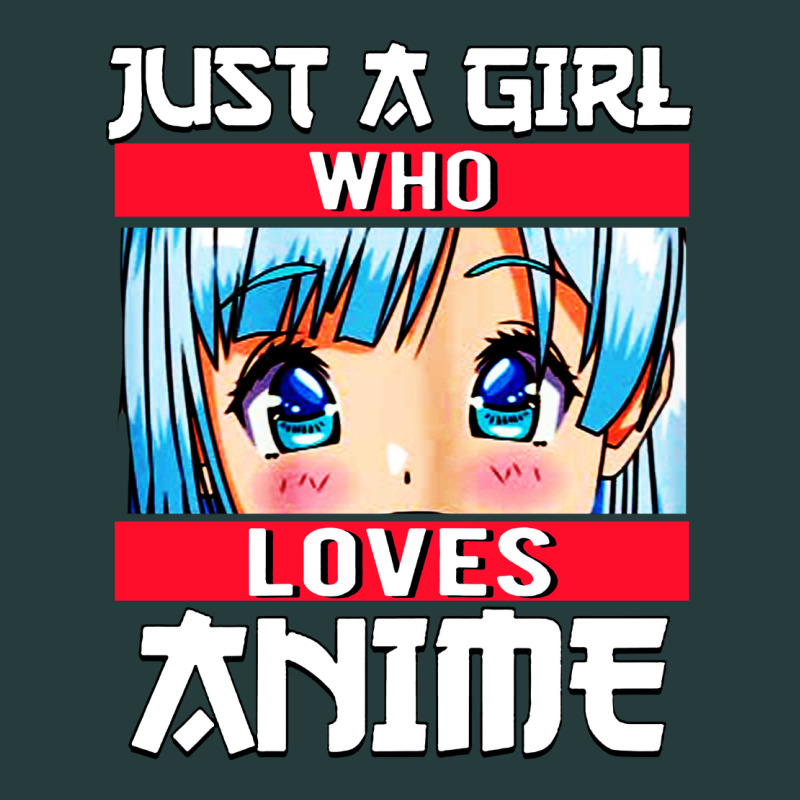 Just A Girl Who Loves Anime Japanese Cute Premium Hoodie by artisFamous | Teevron