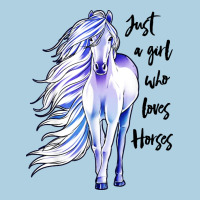 Just A Girl Who Loves Horses Premium Hoodie | Teevron