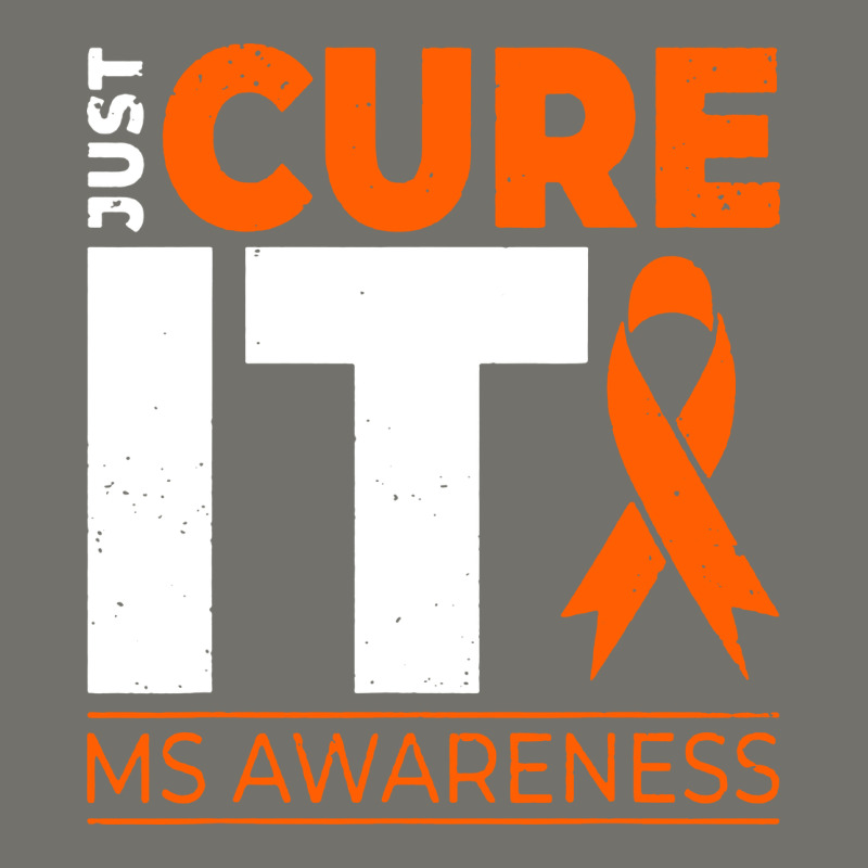 Just Cure It Ms Multiple Sclerosis Awareness Premium Hoodie by artisFamous | Teevron
