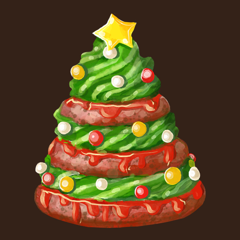 Green Chocolate Christmas Cookie Cake Heavy Core Tee by FaDigitalArtStudio | Teevron