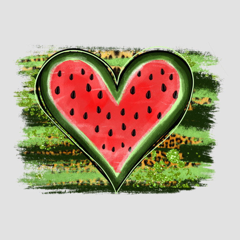 Watermelon Heart Premium Hoodie by artisFamous | Teevron