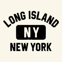 Long Island Ny Gym Style Distressed Amber Print Premium Hoodie | Teevron
