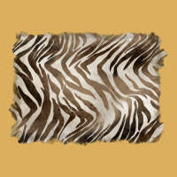 Brown Zebra Pattern Background Premium Hoodie | Teevron