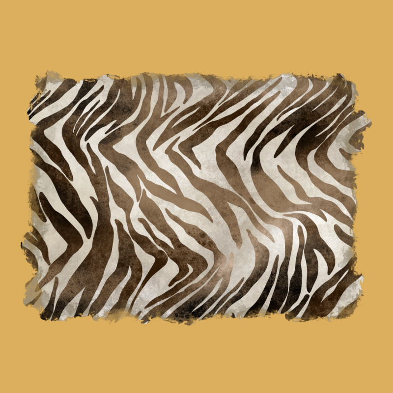 Brown Zebra Pattern Background Premium Hoodie by BarkalooDesign | Teevron