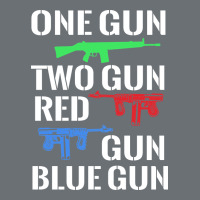 One Gun Two Gun Red Gun Blue Gun Premium Hoodie | Teevron