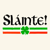 Slainte Shirt Irish Cheers Toast Shamrock Premium Hoodie | Teevron
