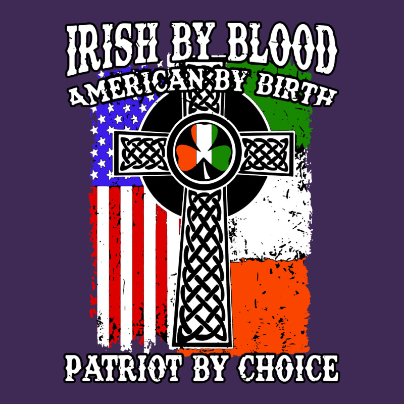 Irish By Blood American Premium Hoodie by artisFamous | Teevron