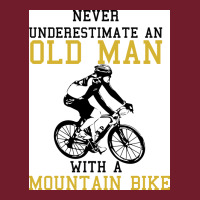 Never Underestimate An Old Man With A Mountain Bike Zipper Hoodie | Teevron