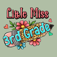 Little Miss Third Grade Urban Heavy Tee | Teevron