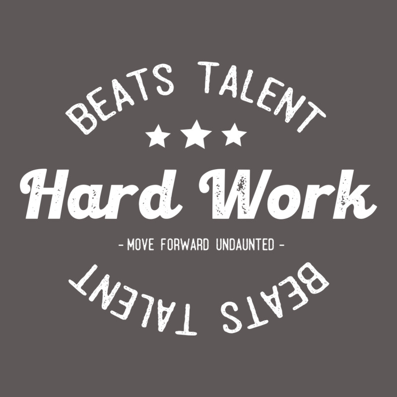 Hard Work Beats Talent Premium Hoodie by artisFamous | Teevron