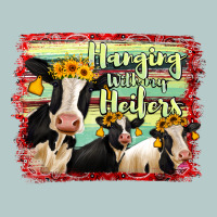 Hanging With My Heifers Holstein Cows Heavy Core Tee | Teevron