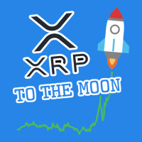 Xrp To The Moon Premium Hoodie | Teevron