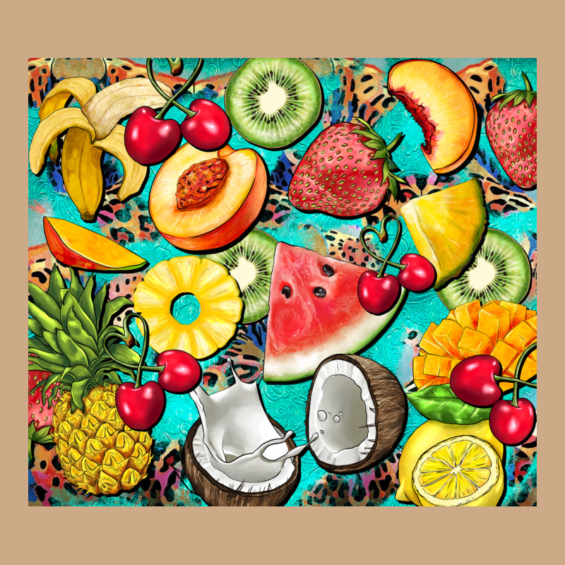 Summer Fruits Vintage Hoodie by BarkalooDesign | Teevron