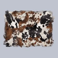 Black And Brown Cowhide Background Premium Hoodie | Teevron