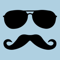 Moustache And Sunglasses Premium Hoodie | Teevron