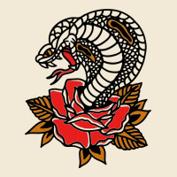 The King Cobra Snake And Rose Premium Hoodie | Teevron