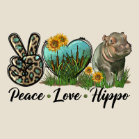 Peace Love Hippo Urban Heavy Tee | Teevron