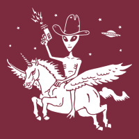 Alien Riding Unicorn  Cool Ufo Cowboy Premium Hoodie | Teevron