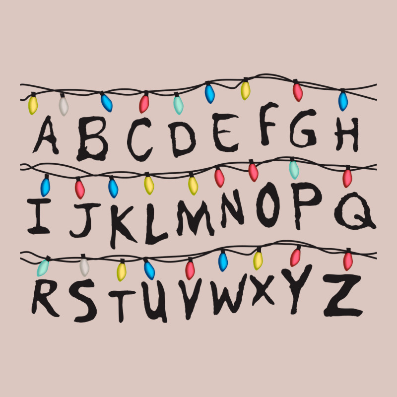 Stranger Lights Alphabet Premium Hoodie by artisFamous | Teevron