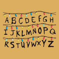 Stranger Lights Alphabet Premium Hoodie | Teevron