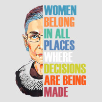 Women Belong In All Places R.u.th Bader Gins.burg R.b.g T Shirt Premium Hoodie | Teevron