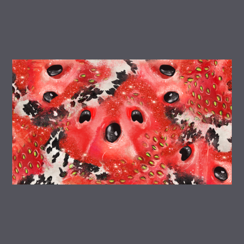 Watermelon Strawberry Cowhide Cup Vintage Hoodie by BarkalooDesign | Teevron