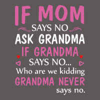 If Mom Says No Ask Grandma If Grandma Says No Premium Hoodie | Teevron