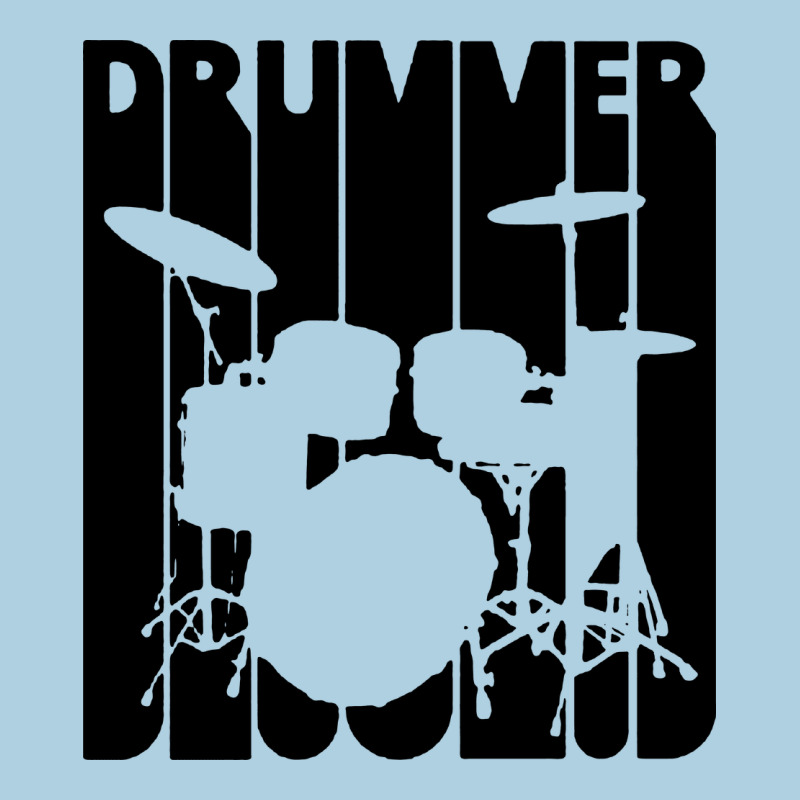 Vintage Retro Drummer Premium Hoodie by artisFamous | Teevron