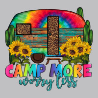 Camp More Worry Less With Caravan Long Sleeve Tee | Teevron