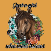 Just A Girl Who Loves Horses Premium Hoodie | Teevron