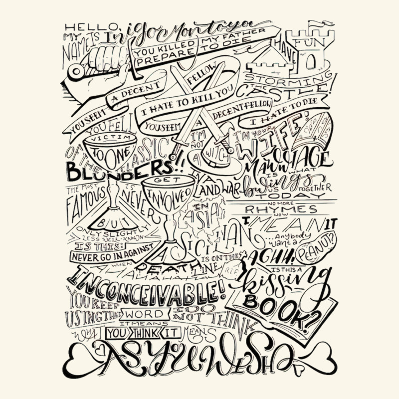 Princess Bride Quotes Premium Hoodie by artisFamous | Teevron