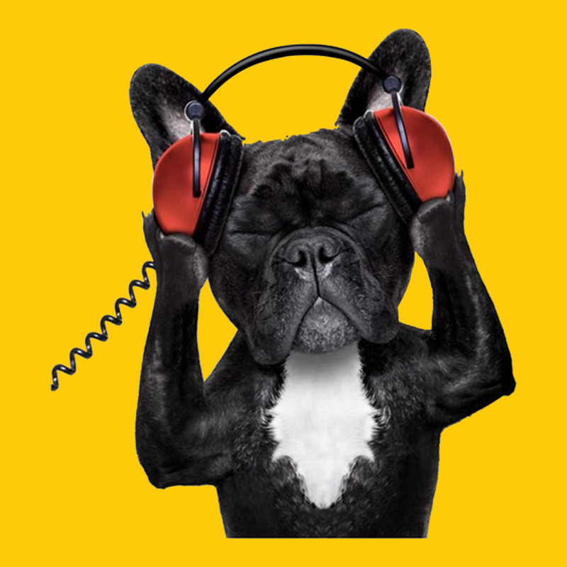 French Bulldog Dj Style Premium Hoodie by artisFamous | Teevron